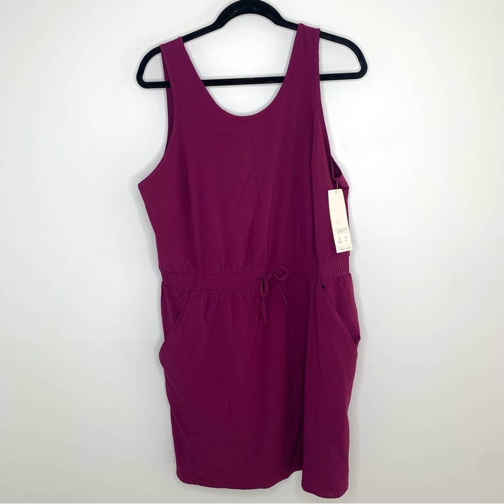 All in Motion purple pocket workout dress